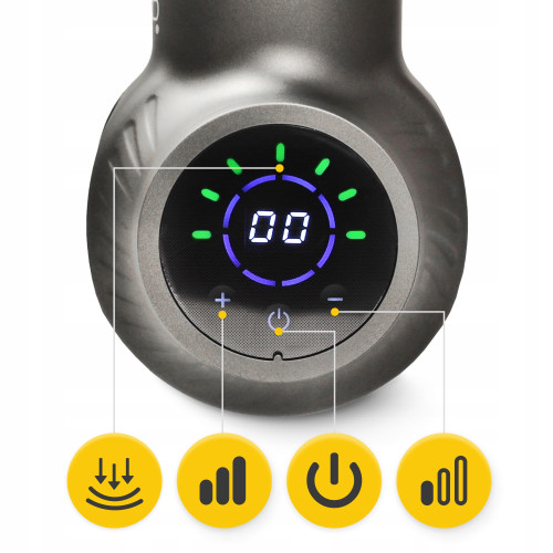 Массажер перкуссионный  4FIZJO Massage Gun Active  - фото №11